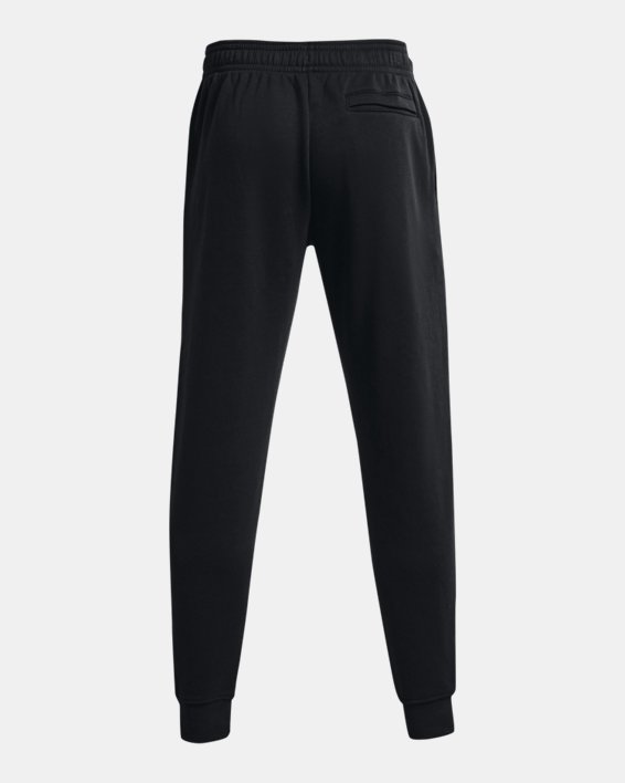 Men's UA Rival Fleece Chroma Pants, Black, pdpMainDesktop image number 5